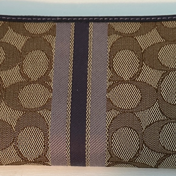 Coach Charlie Medium Signature Jacquard Backpack with Matching Wallet - Picture 7 of 8